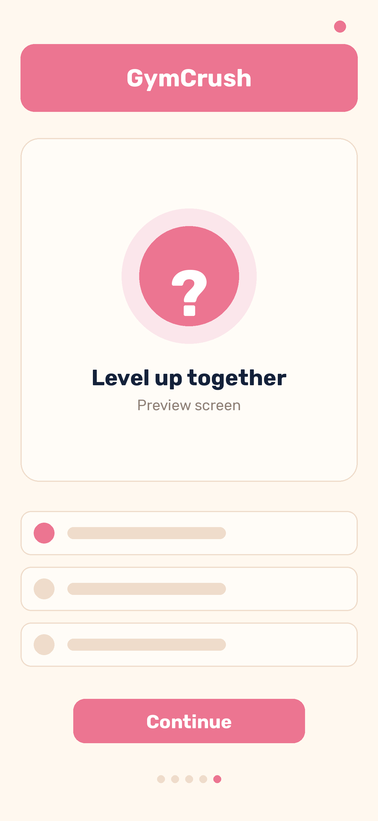 GymCrush app screenshot 5